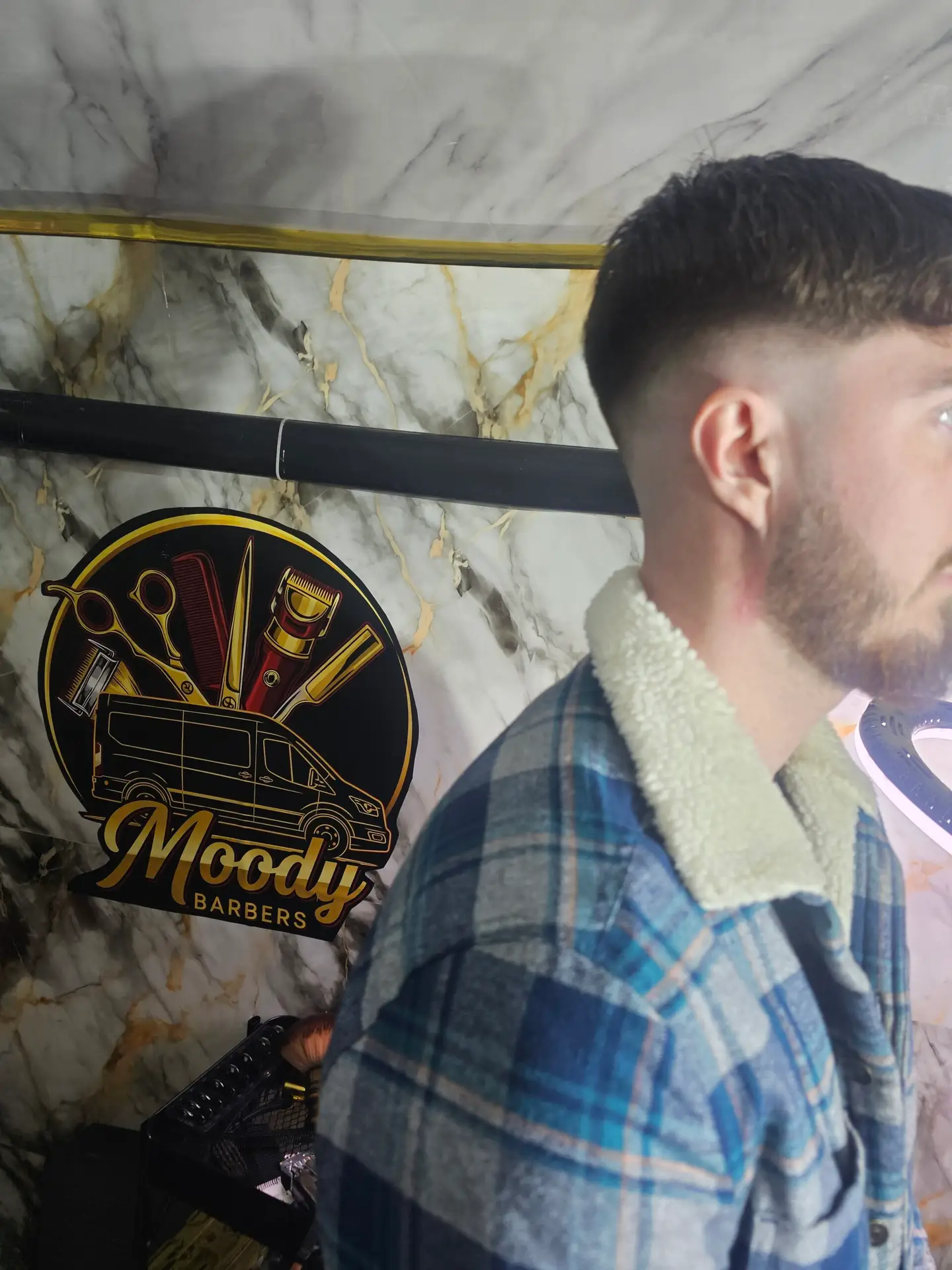 Skin Fade With A Tidy Beard Trim