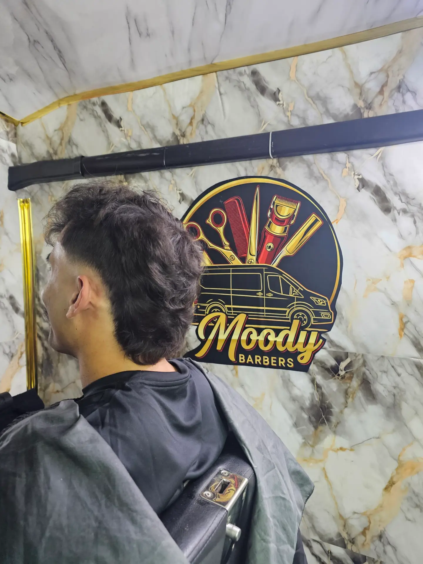 Modern-Style Mullet Fade